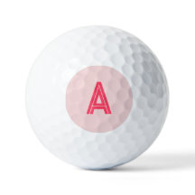 Personalisiertes Monogramm Pink