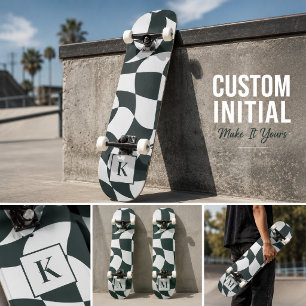 Personalisiertes Monogramm-Skateboard-Deck Skateboard