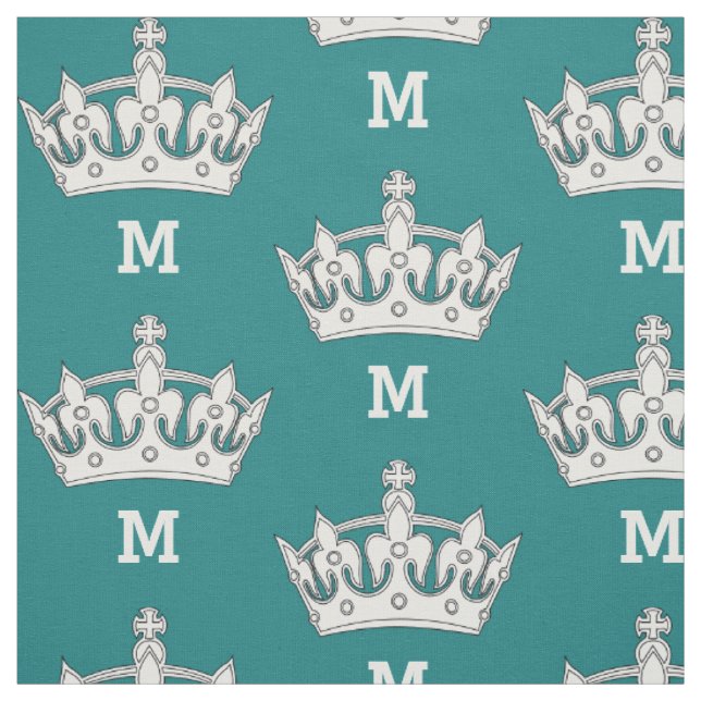 Personalisiertes Monogramm Stoff (Muster)