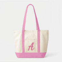 Personalisiertes Monogramm Totbeutel, Individuelle