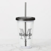 Personalisiertes Monogramm und Name