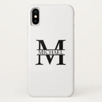 Personalisiertes Monogramm und Name