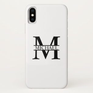 Personalisiertes Monogramm und Name Case-Mate iPhone Hülle