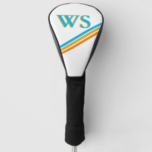 Personalisiertes Monogramm und Name Golf Headcover
