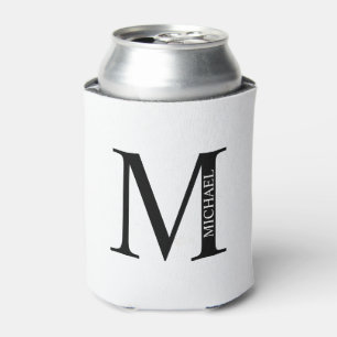 Personalisiertes Monogramm und Name kann gefärbt w Dosenkühler