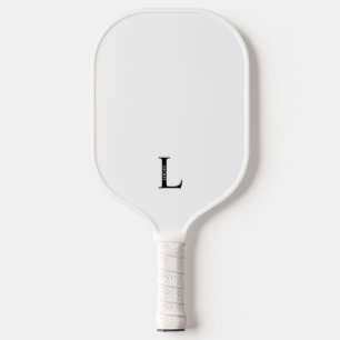 Personalisiertes Monogramm und Name Pickleball Schläger