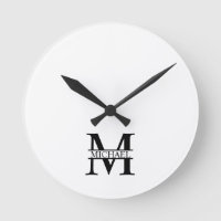 Personalisiertes Monogramm und Name