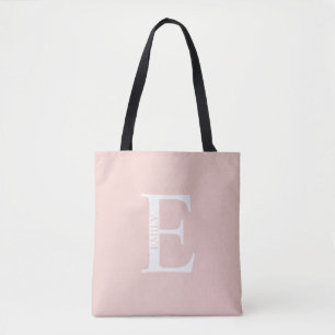 Personalisiertes Monogramm und Name Totbeutel Tasche