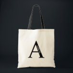 Personalisiertes Monogramm und Name Totbeutel Tragetasche<br><div class="desc">Personalisiert Monogram und Name Gift bieten personalisierte Monogramm und Namen im klassischen Serif-Schriftart-Stil. Ideal für Hochzeiten,  Ferien,  Wiedersehen und für alle besondere Anlässe.</div>
