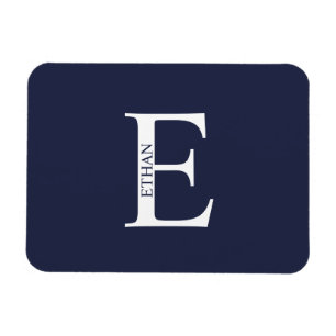 Personalisiertes Monogramm und Namensmagnet Magnet