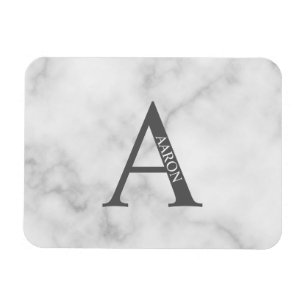 Personalisiertes Monogramm und Namensmagnet Magnet