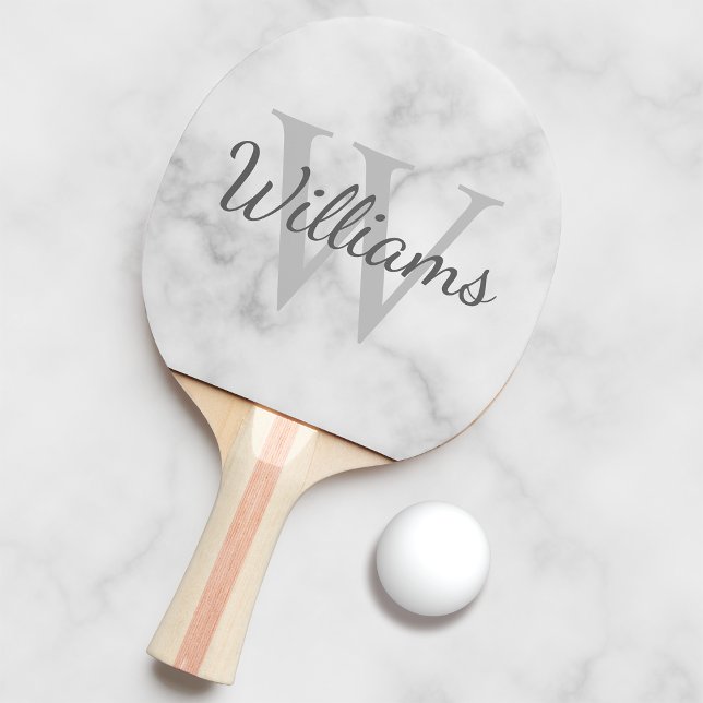 Personalisiertes Monogramm und Namensmarkierung Tischtennis Schläger (Von Creator hochgeladen)