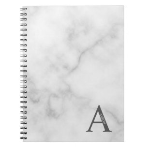 Personalisiertes Monogramm und NamensNotebook Notizblock