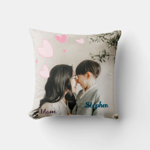 Personalisiertes Mother Son Bond Kissen - Individu
