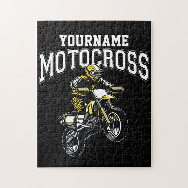 Personalisiertes Motocross Dirt Bike Racing  (Vertikal)