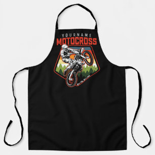 Personalisiertes Motocross-Rennen Dirt Bike Trail  Schürze