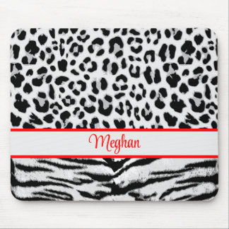Personalisiertes Mousepad in Tierdrucken