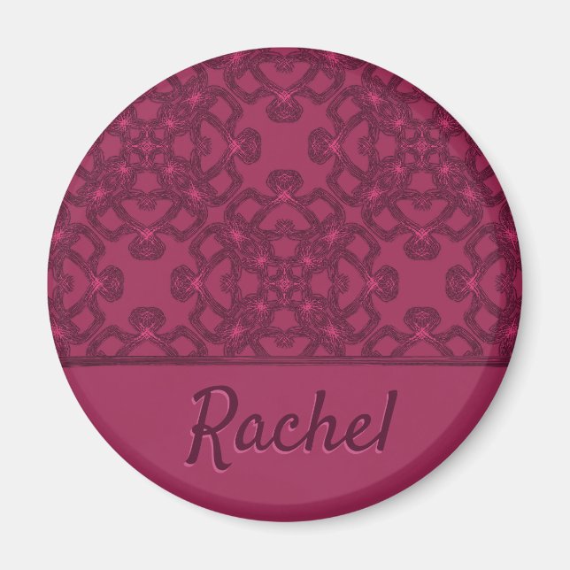 Personalisiertes Mulberry-Muster Magnet (Vorne)