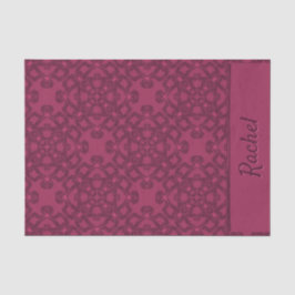 Personalisiertes Mulberry-Muster Seidenpapier