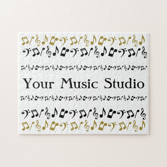 Personalisiertes Musik-Puzzlespiel (Horizontal)