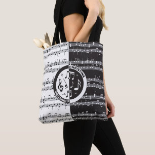 Personalisiertes Musikstück Tasche