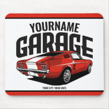 Personalisiertes Muskelwagen 1967 Garage