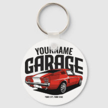 Personalisiertes Muskelwagen 1967 Garage