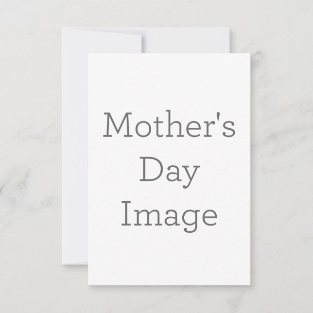 8.89 cm x 12.7 cm Flache Dankeskarte (Vorderseite)