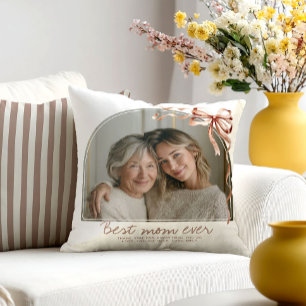 Personalisiertes Muttertagsgeschenk Beste Mama übe Kissen