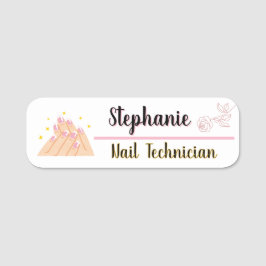 Personalisiertes Nagetierlogo Namensschild