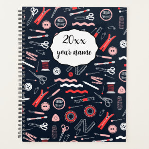 Personalisiertes Nähplaner-Notebook Planer