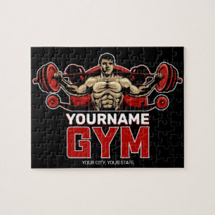Personalisiertes NAME Fitness-Home-GYM-Hanteltrain