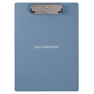 Personalisiertes Namens-Clip-Board Klemmbrett