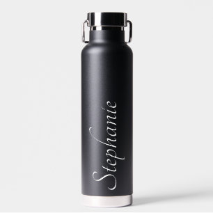 Personalisiertes Namens-Hochzeitsgeschenk Trinkflasche