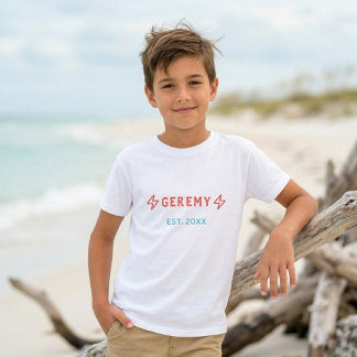 Personalisiertes Namens-T-Shirt für Teenager Unise T-Shirt