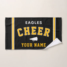 Personalisiertes Namens- und Schultuch für Cheerle Handtuch