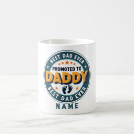 Personalisiertes Namensgeschenk für den Vater Kaffeetasse