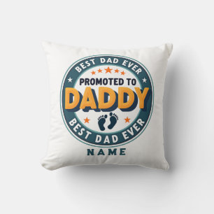 Personalisiertes Namensgeschenk für den Vater Kissen