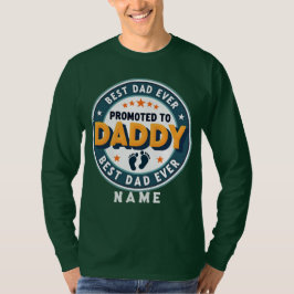 Personalisiertes Namensgeschenk für den Vater T-Shirt