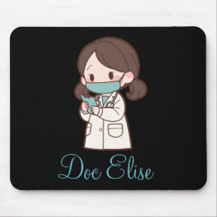 Personalisiertes Namensgeschenk für niedliche Ärz Mousepad