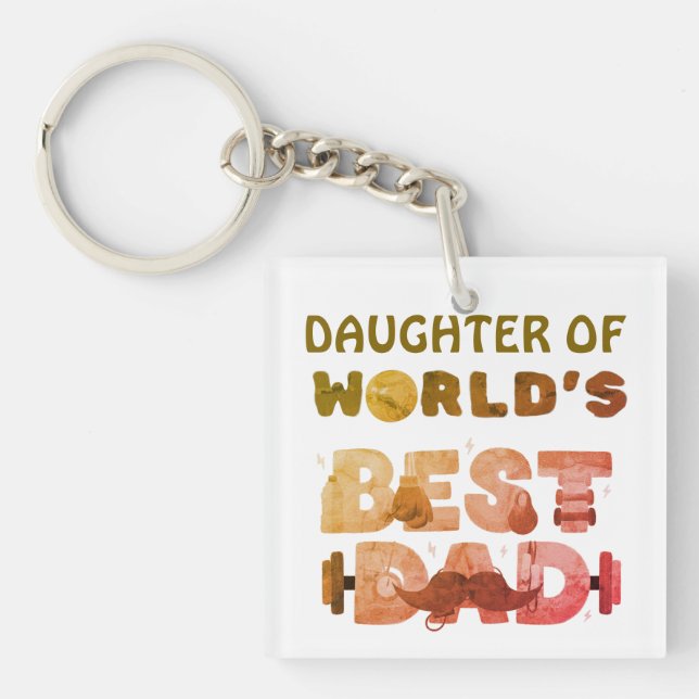 Personalisiertes Namensgeschenk für Sohn oder Toch Schlüsselanhänger (Vorderseite)