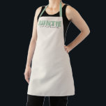 Personalisiertes Namensgeschenk für Tante und Tant Schürze<br><div class="desc">Sie suchen das perfekte Geschenk für Ihre Tante? Diese personalisierte Schürze, die ihren Namen in elegantem Weissgrün auf weißem Hintergrund trägt, macht ein gedankenvolles und stilvolles Geschenk. Ideal für die Tante, die Lieben kochen, backen oder hosting, diese Schürze kombiniert Funktionalität mit einer persönlichen Touch. Die weiche Farbpalette verleiht dem Ganzen...</div>
