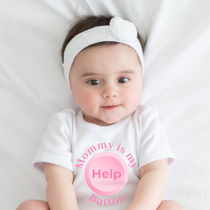 Personalisiertes Namensgeschenk Süße Lustige Mami- Baby Strampler