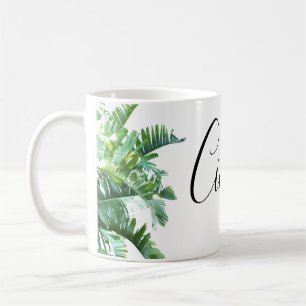 personalisiertes Namensmit Monogramm auch Kaffeetasse