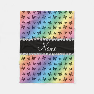 Personalisiertes Namensschild Fleecedecke