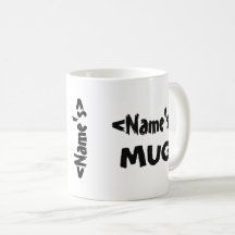 Personalisiertes Namenstrio-weißes Schwarzes
