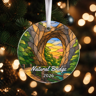 Personalisiertes Natural Bridge Acryl-Ornament, Ku Ornament