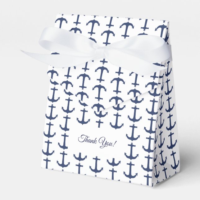 Personalisiertes Nautic Theme Party Gevor Box Geschenkschachtel (Vorderseite)