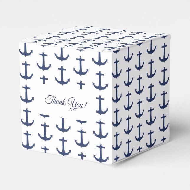 Personalisiertes Nautic Theme Party Gevor Box Geschenkschachtel (Vorderseite)