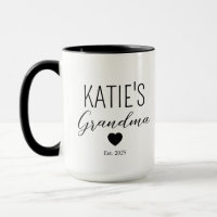 Personalisiertes neues Opa & Oma Coffee Tasse Gesc